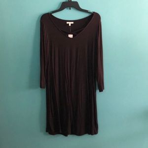 Black swing dress